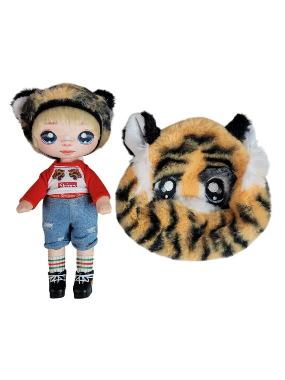 Na Na Na! Suprise Soft Fashion Dolls Set of 4 Katherine CJ Roxie Michael Bags